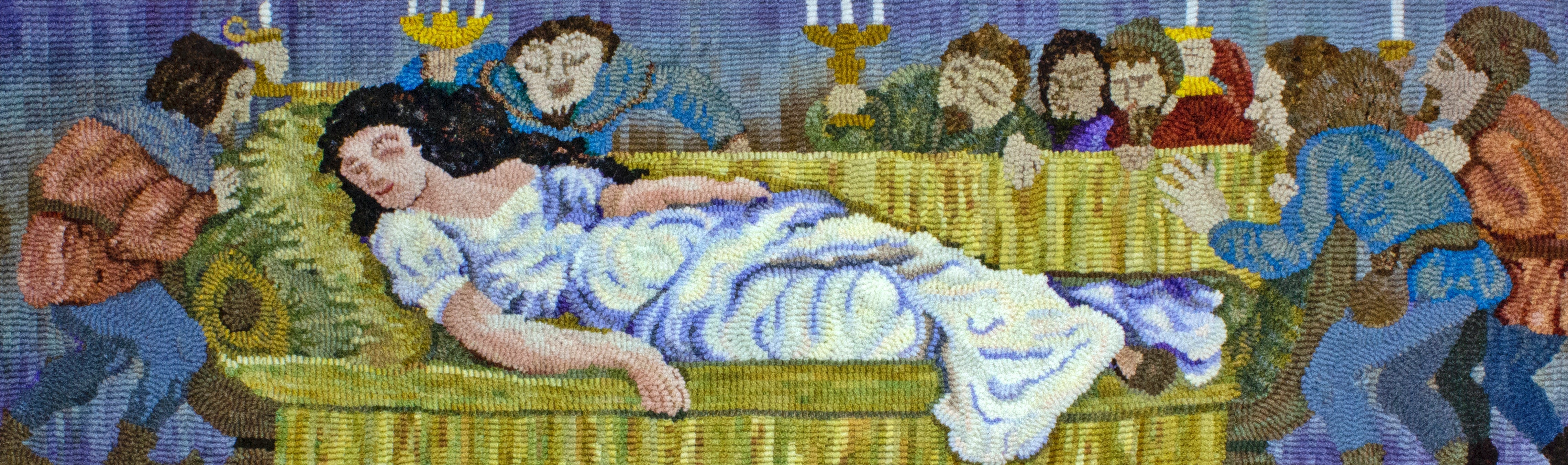 The Golden Age of Fairy Tales - Rug Hooking Patterns by Honey Bee