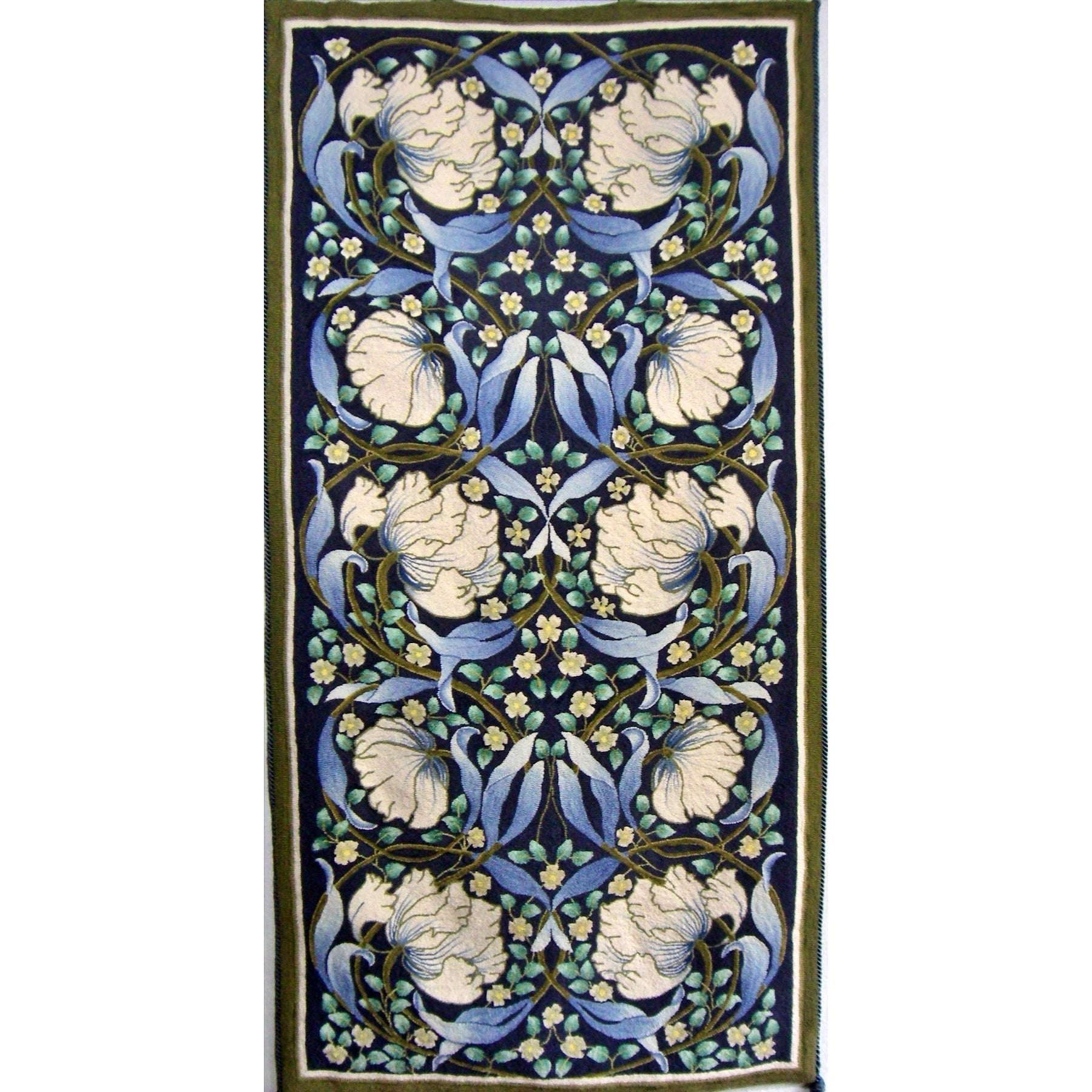 Mae Morris, rug hooked by Chizuko Hayami