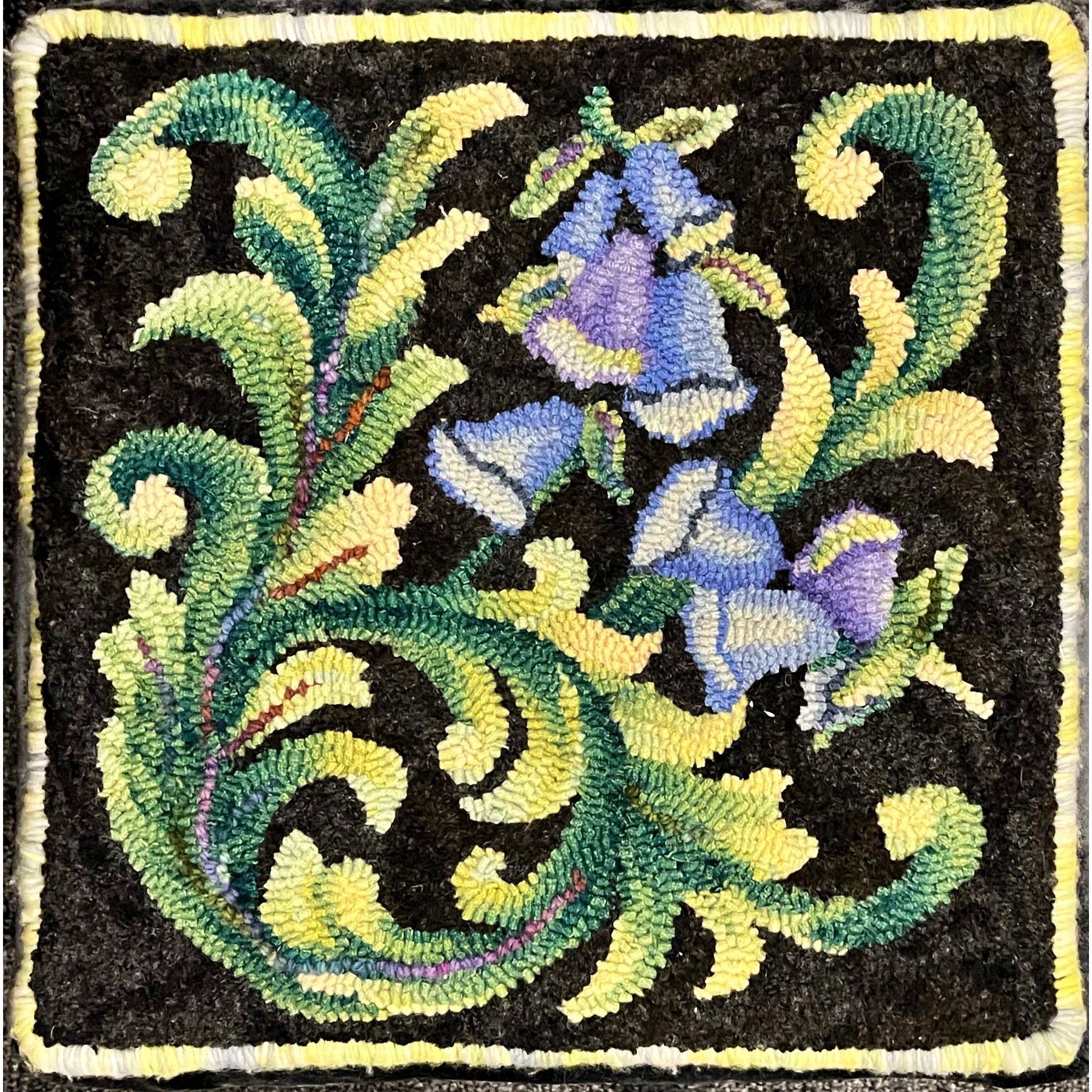 Lady Diana, rug hooked by Kathryn Kovaric