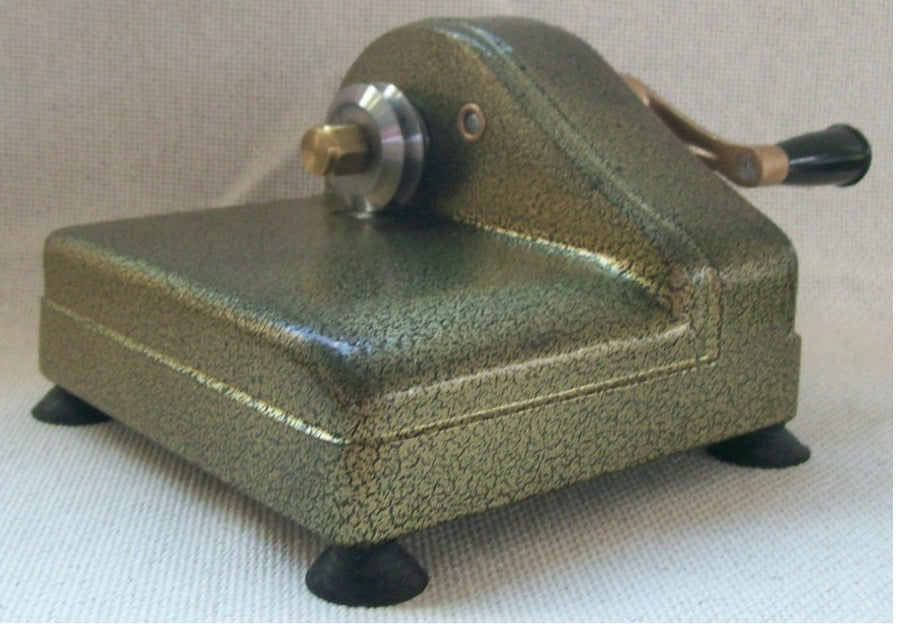 Fraser Model A (Bliss) Fabric Cutter a Harry M. Fraser Cutter.