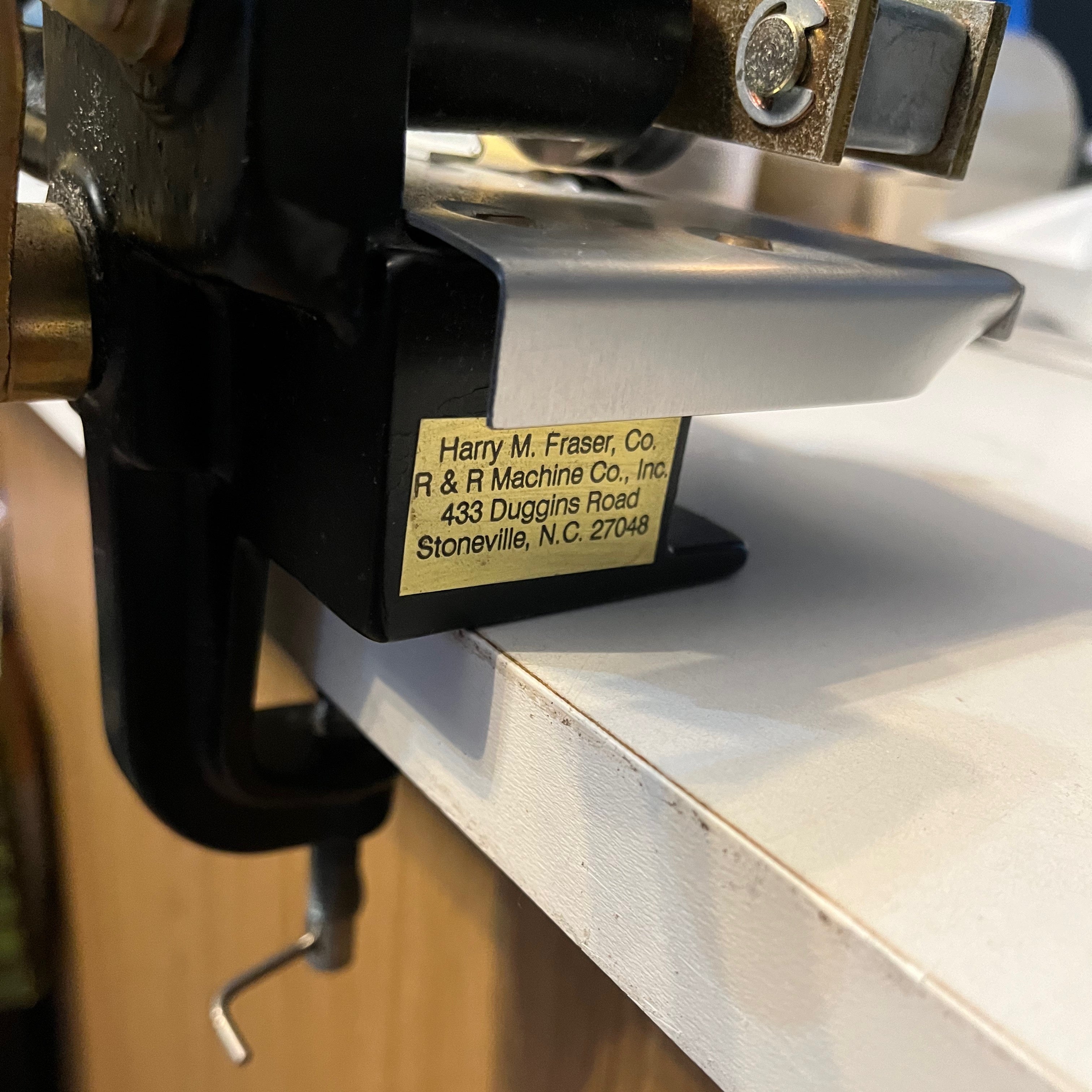 Vintage Used Model 500-1 Fabric Cutter by Fraser