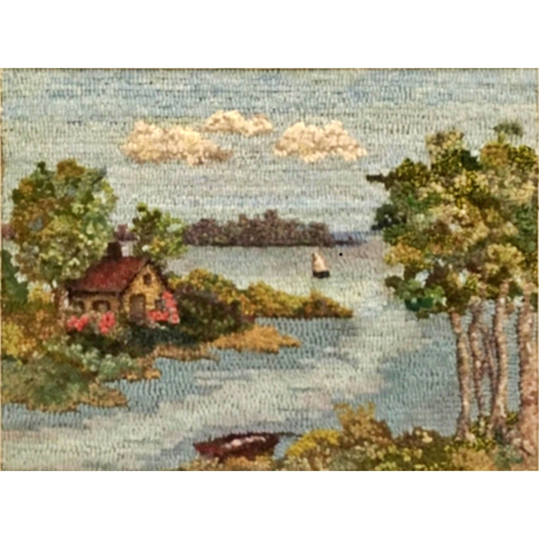 Patron De Tapisserie Au Crochet EL CAMINO - Grand Format Sur Linge Naturel - Neuf