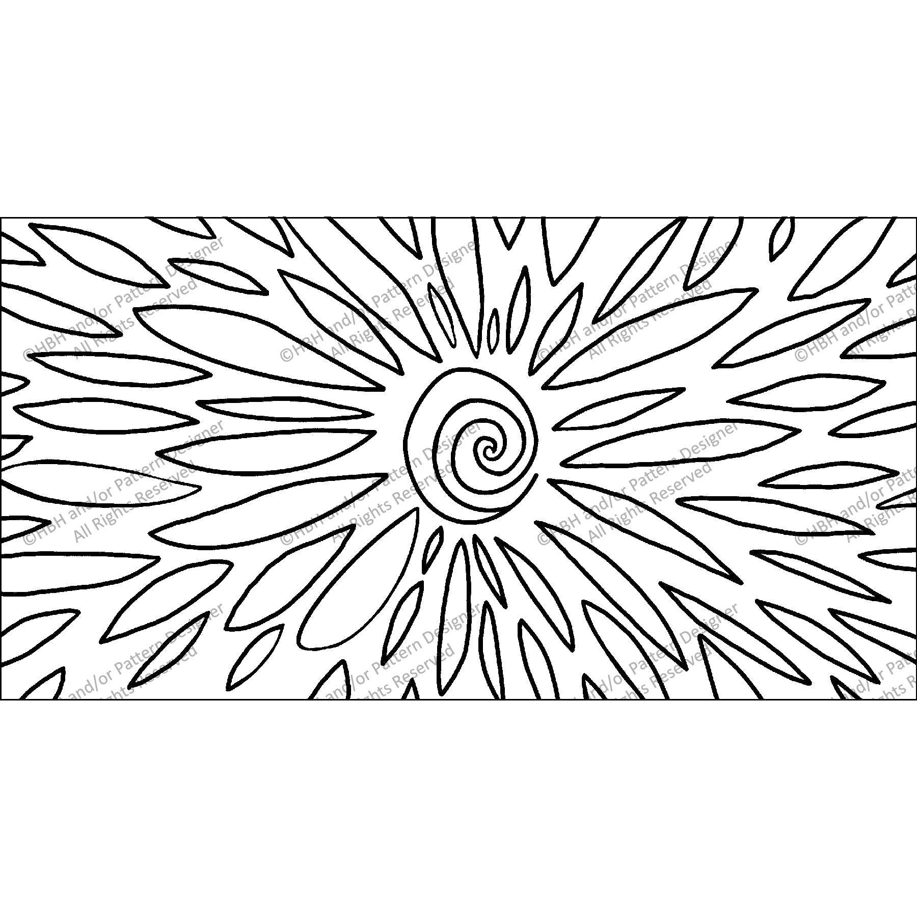 Cause & Effect, rug hooking pattern