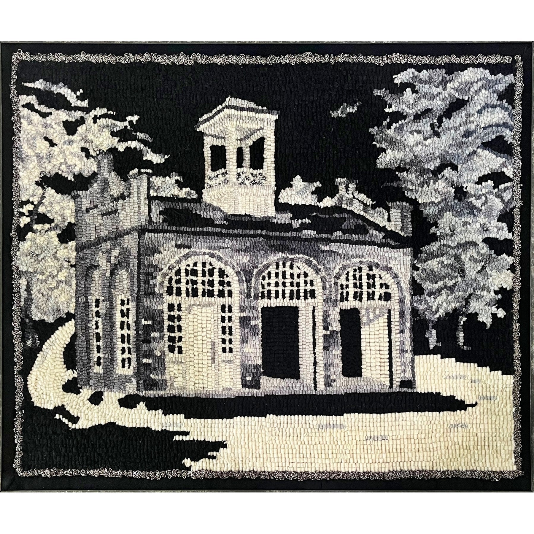 John Brown’s Fort, rug hooked by Catherine Lockwood