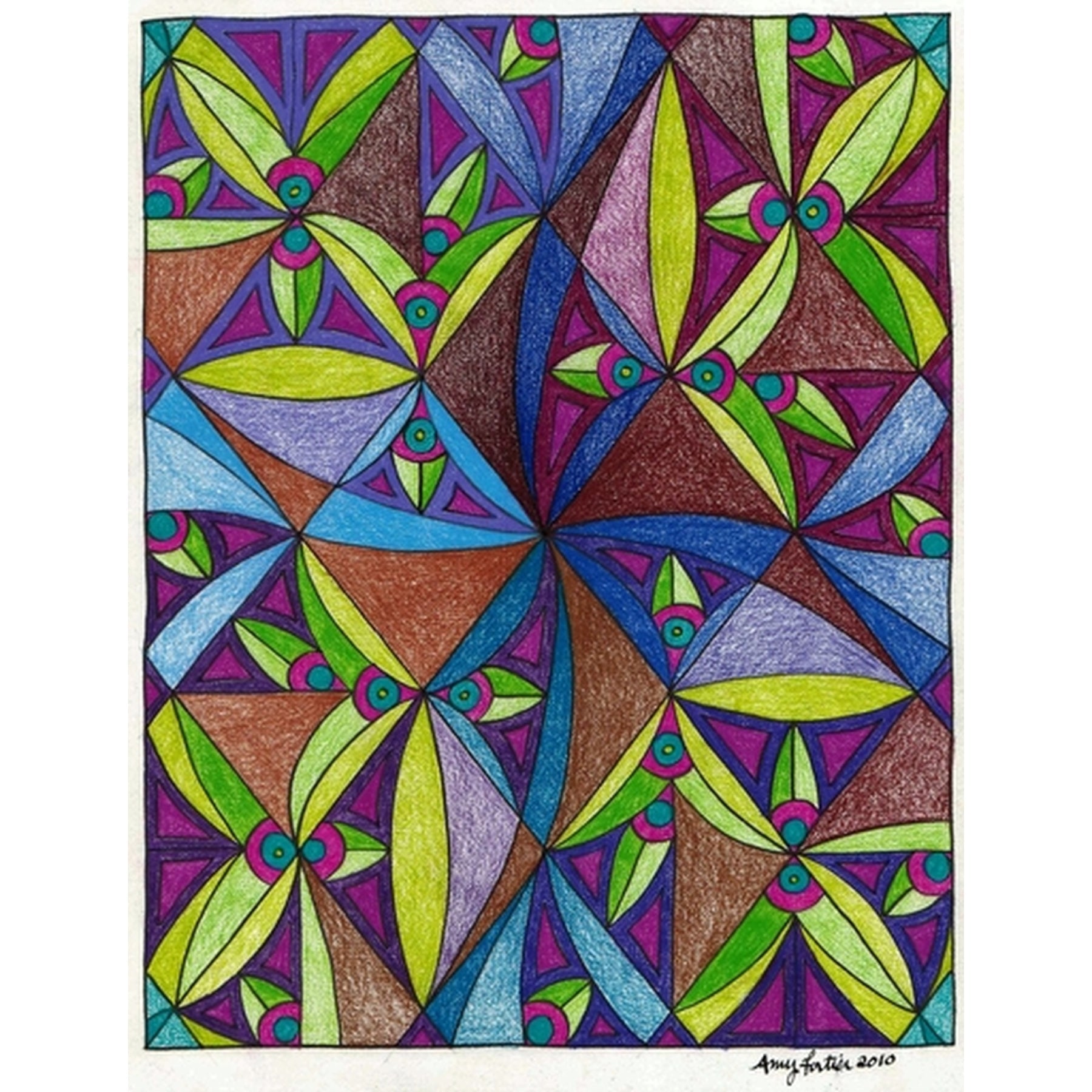 Toucan Play, rug hooking pattern