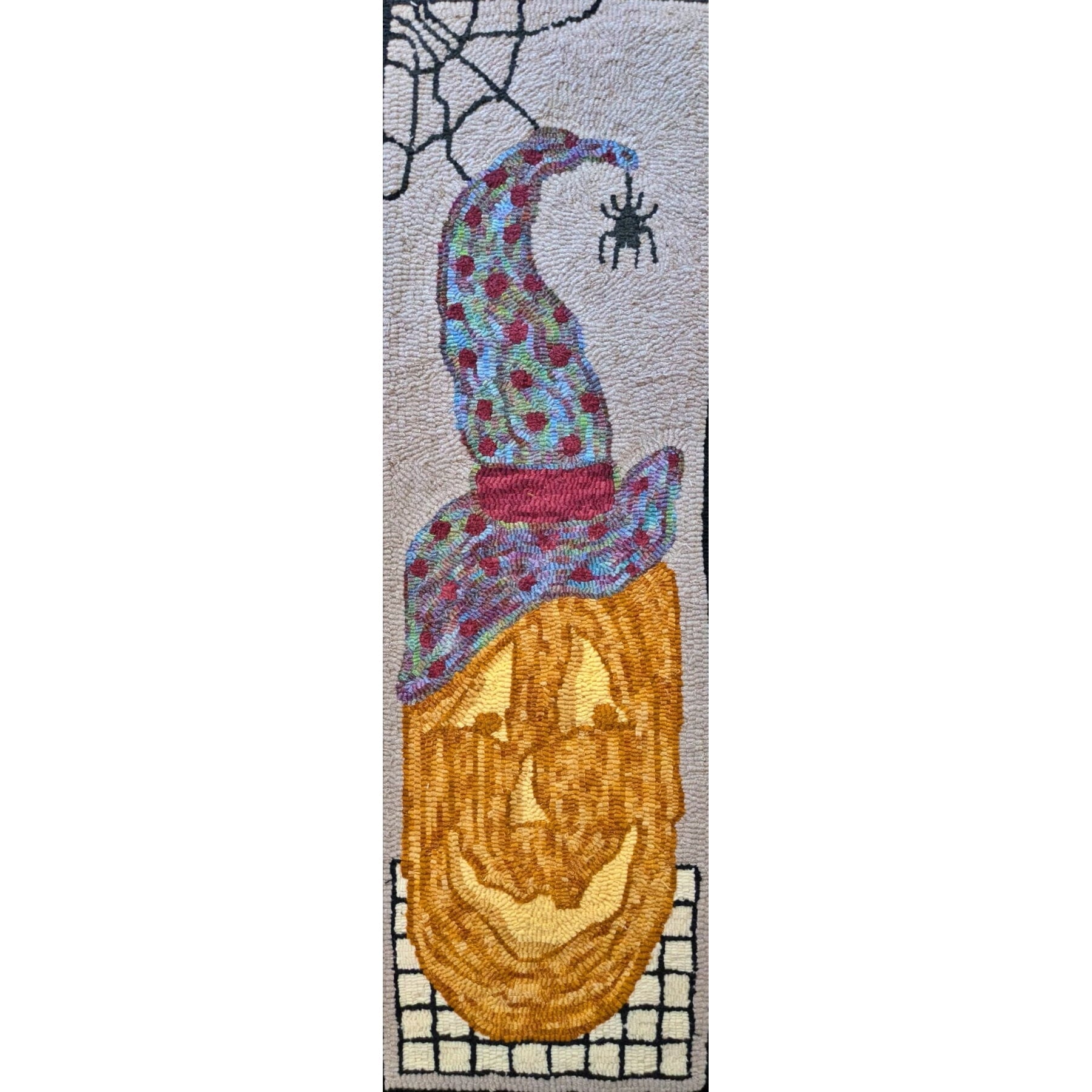 Jack, rug hooked by Liz Crouch