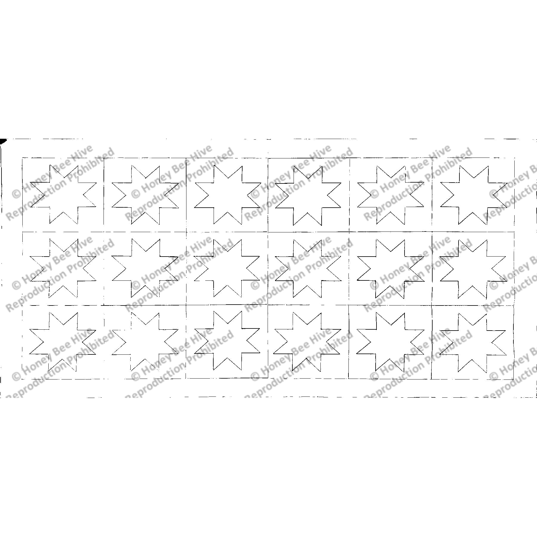 8 is Enough, rug hooking pattern