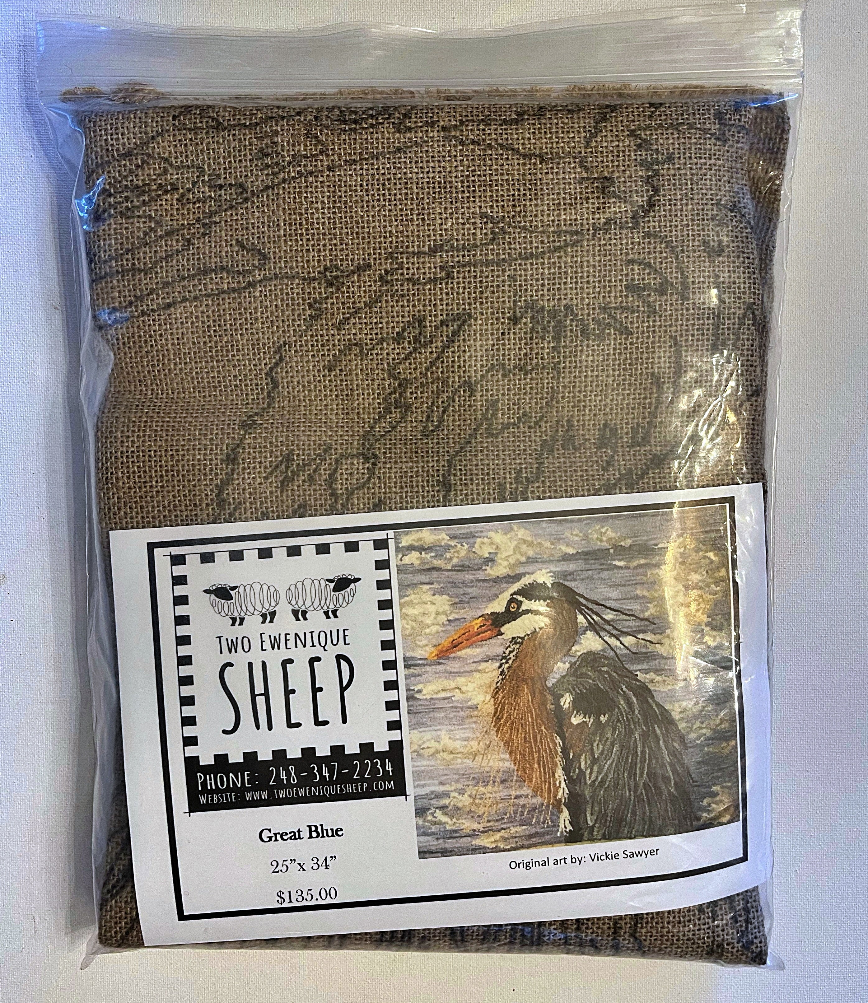 PR2286: Great Blue - with photo