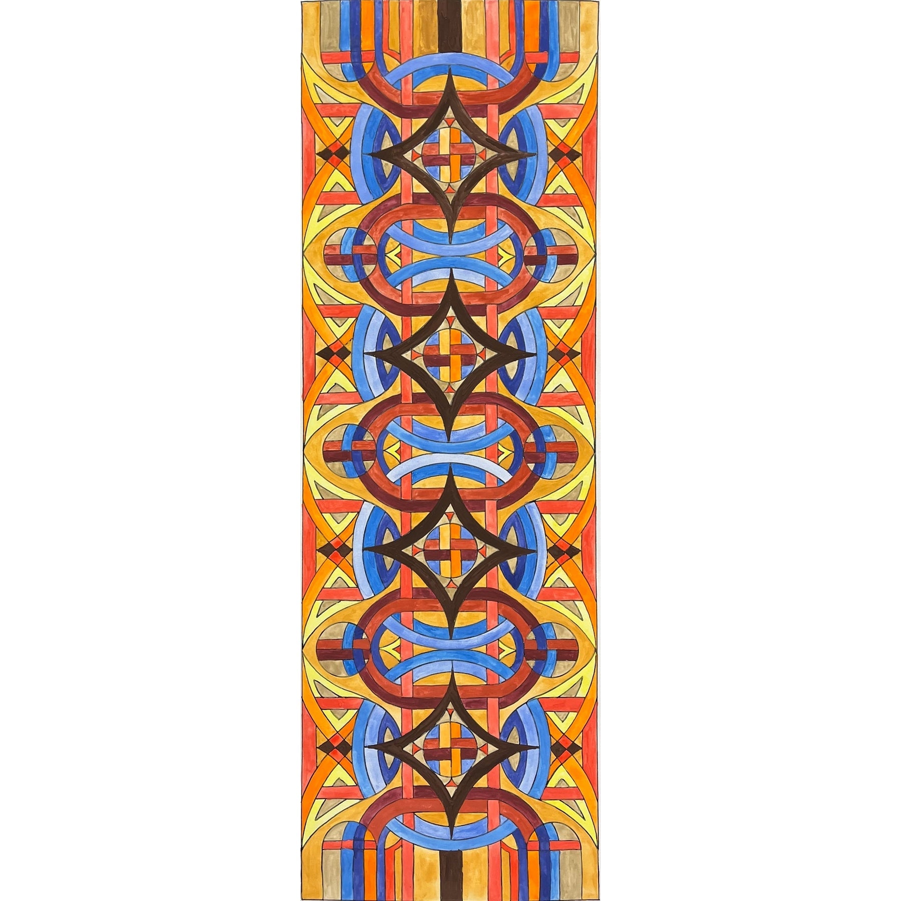 Celtic Runner, rug hooking pattern