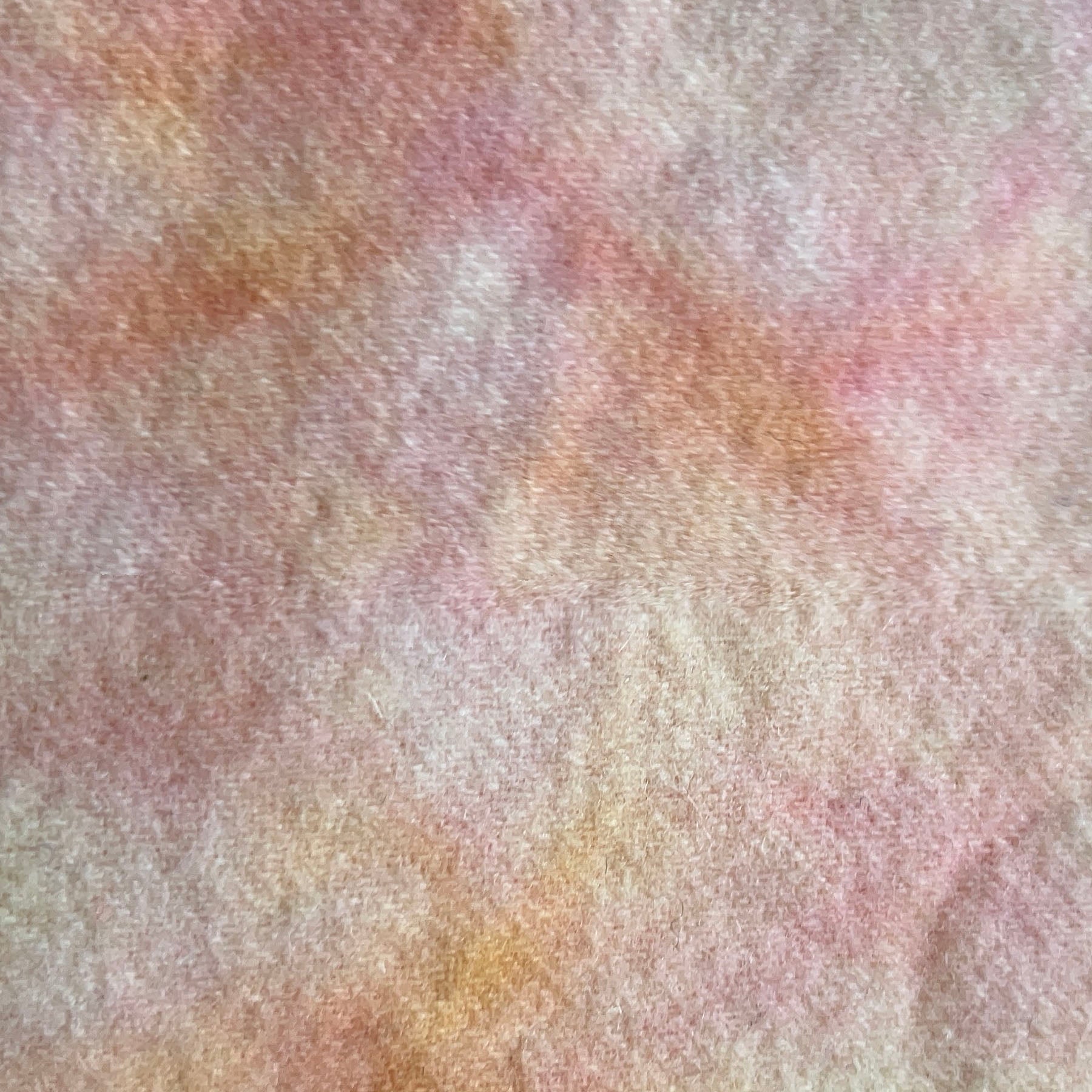 Peach Spot - cdb Studios Hand Dyed Wool for Rug Hooking