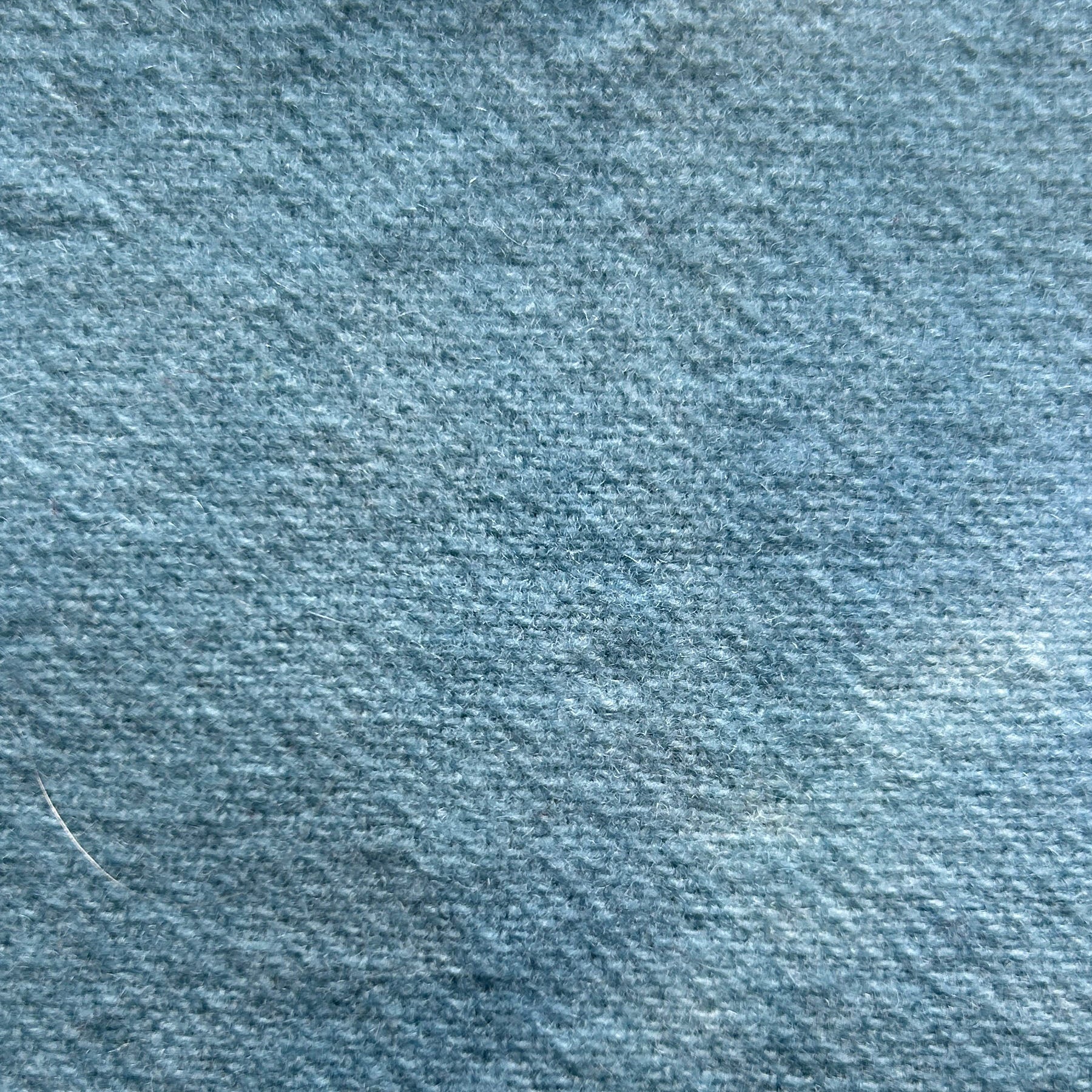 Blue OOAK Spot - cdb Studios Hand Dyed Wool for Rug Hooking
