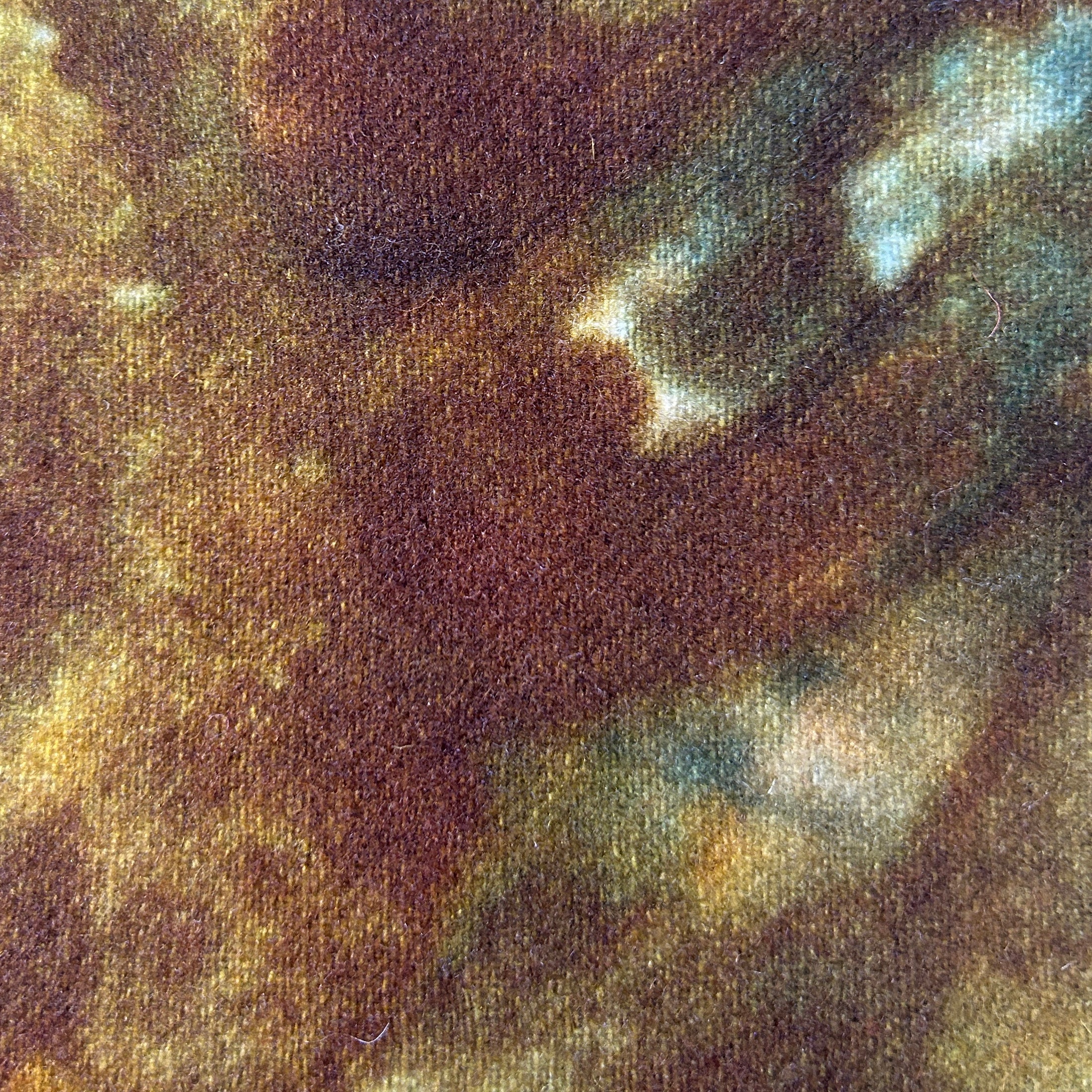 Tea House Spot - cdb Studios Hand Dyed Wool for Rug Hooking