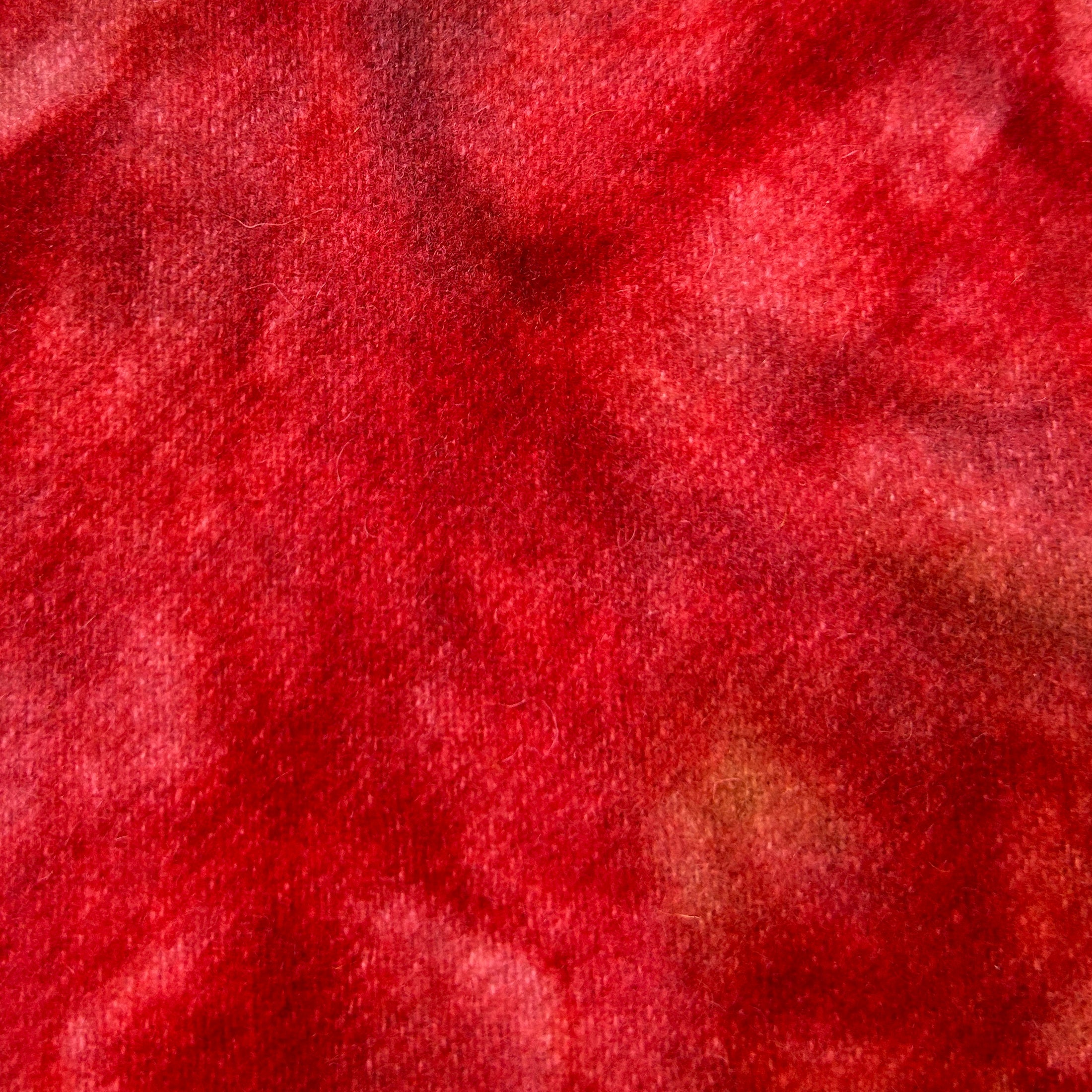 Geranium Spot - cdb Studios Hand Dyed Wool for Rug Hooking