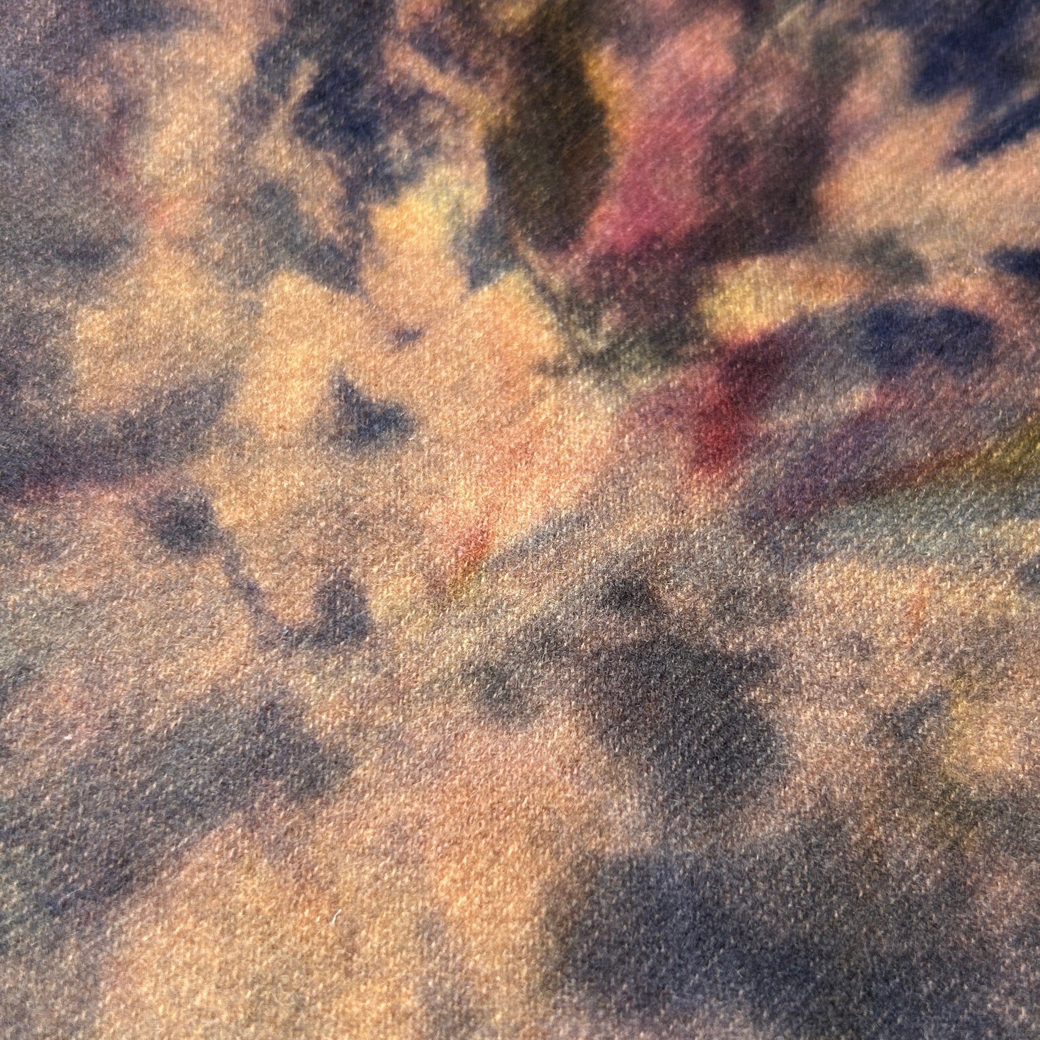 Mulberry Mocha Spot - cdb Studios Hand Dyed Wool for Rug Hooking