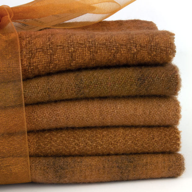 Sugar Maple - Dorr Hand Dyed Bundle - Rug Hooking Wool