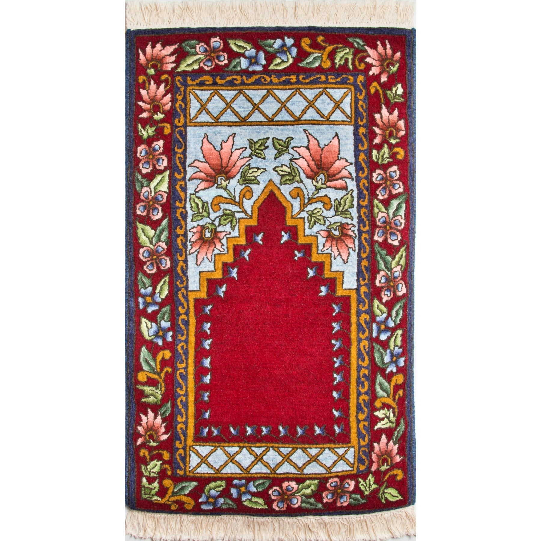 Charity Prayer, rug hooked by Elizabeth Ramscar