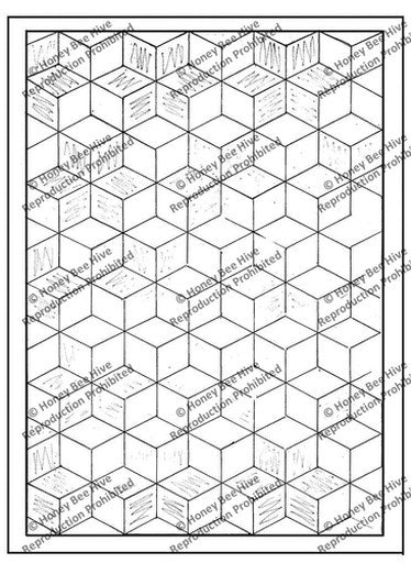 1287-S: Star Blocks, Offered by Honey Bee Hive