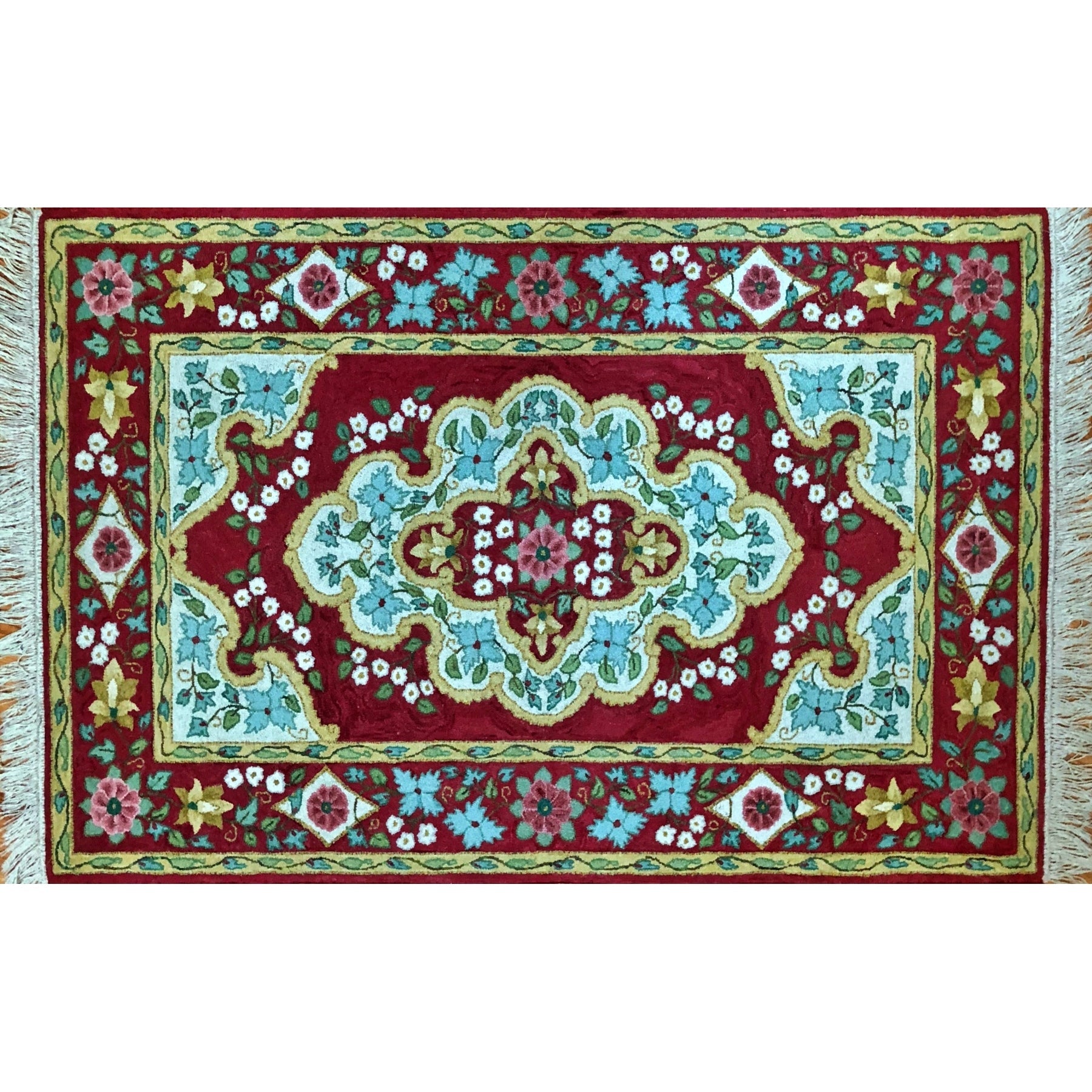 Ali-Riza, rug hooked by Carol LaChance