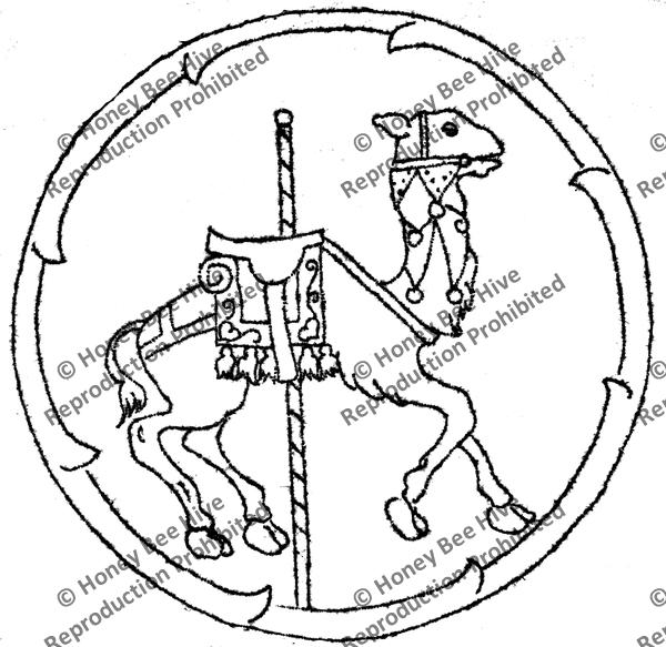 CS578-E: Carousel Camel, Offered by Honey Bee Hive
