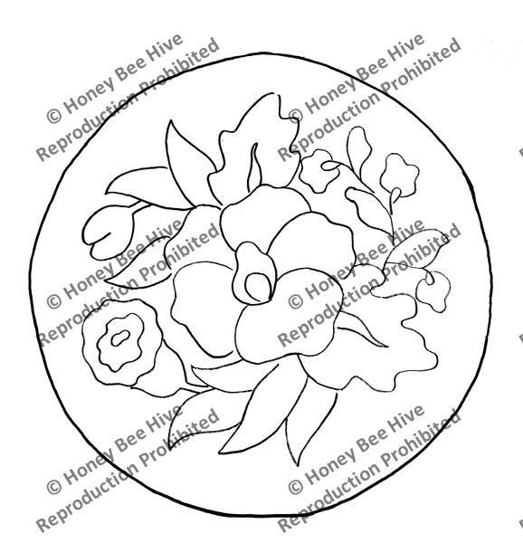 CS609: Vintage Flowers, Offered by Honey Bee Hive