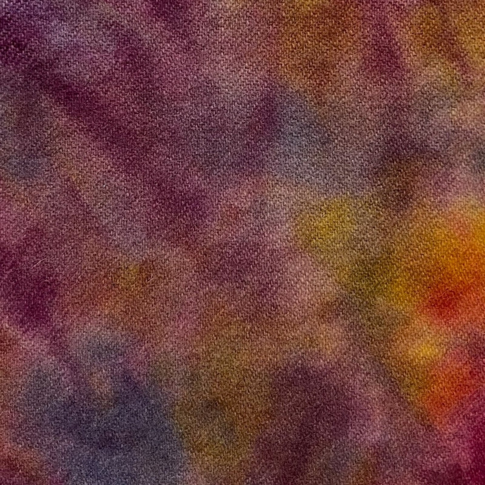 Wildflowers - Colorama Hand Dyed Wool - Offered by HoneyBee Hive Rug Hooking