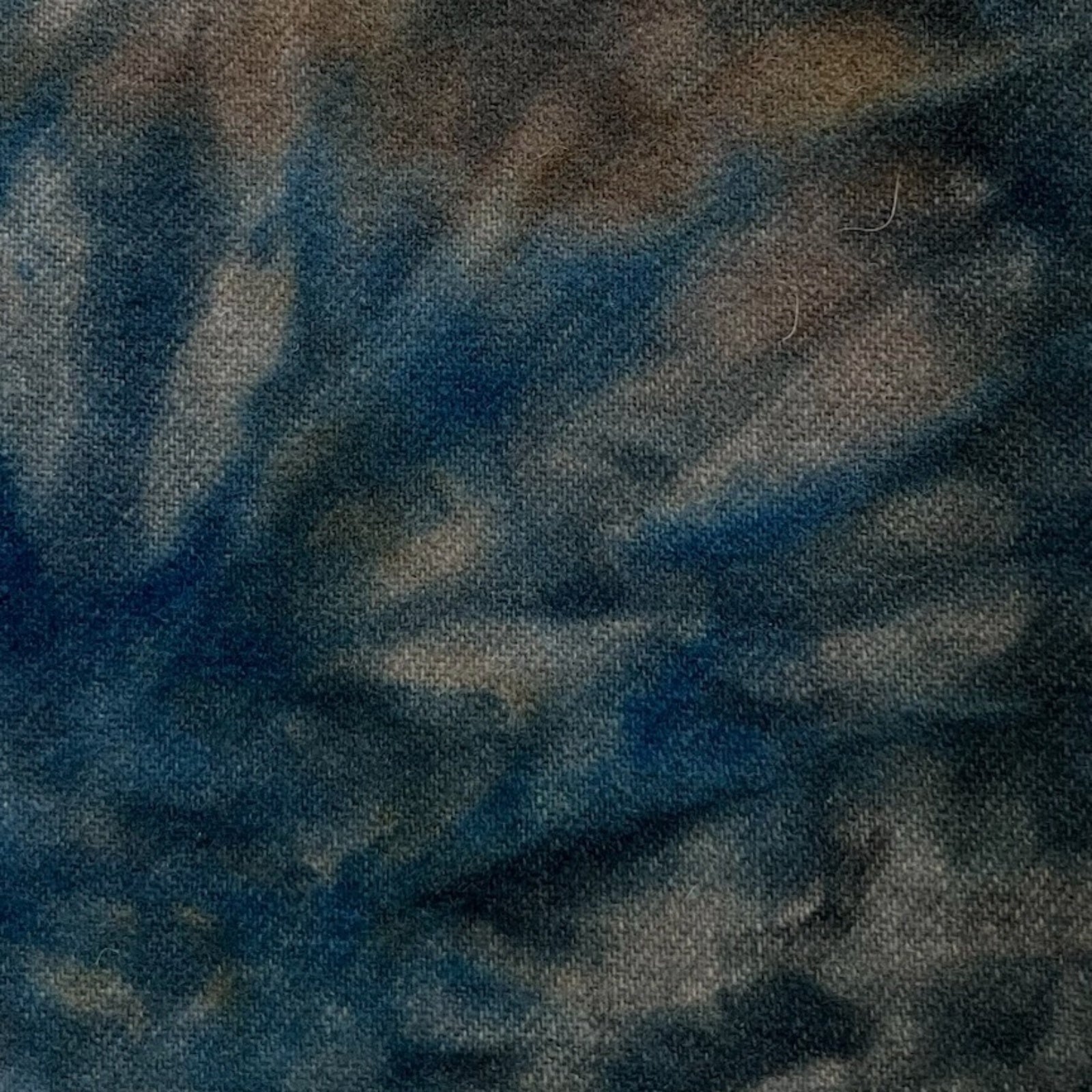 Blue Rocks B - Colorama Hand Dyed Wool - Offered by HoneyBee Hive Rug Hooking