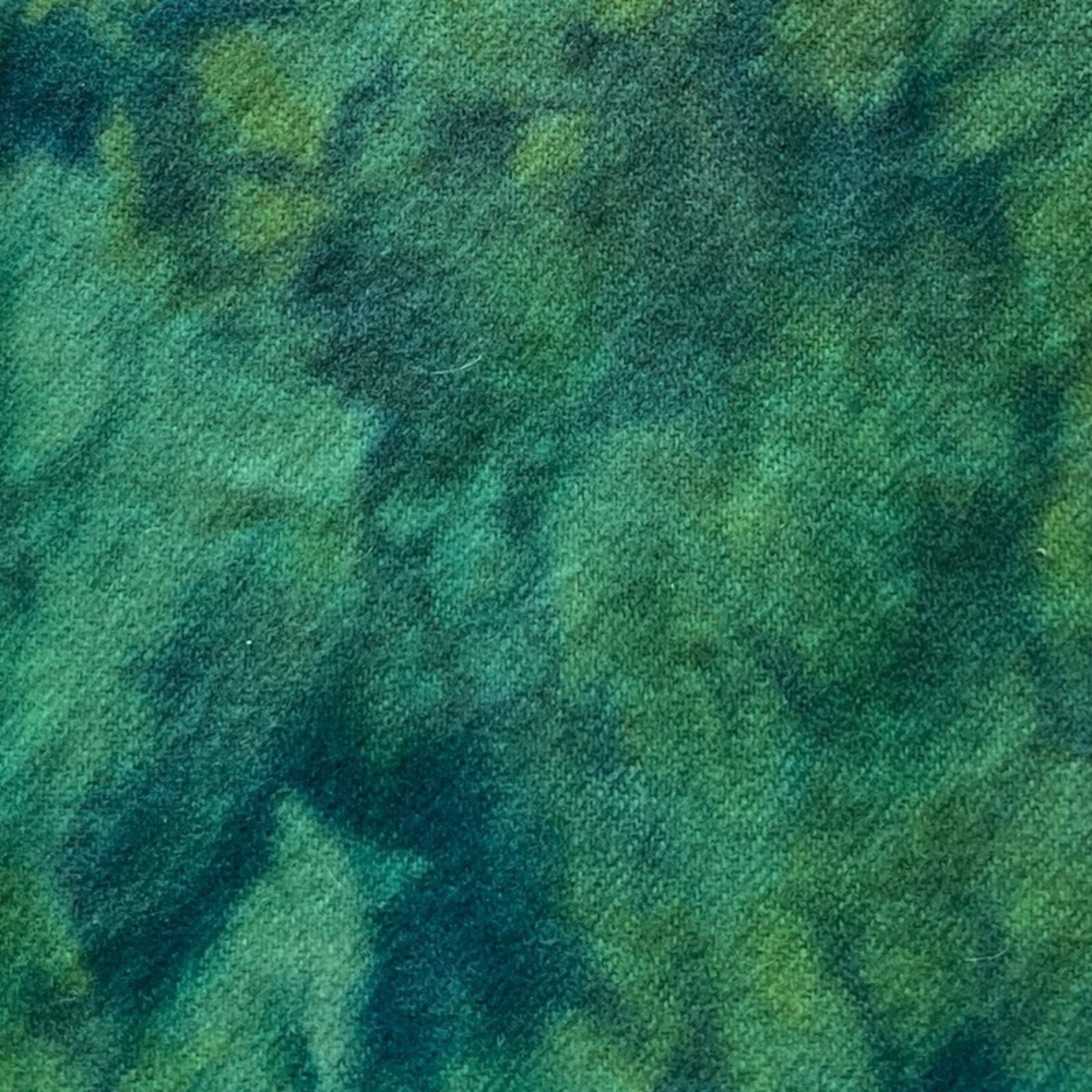 Fall Spruce - Colorama Hand Dyed Wool - Offered by HoneyBee Hive Rug Hooking