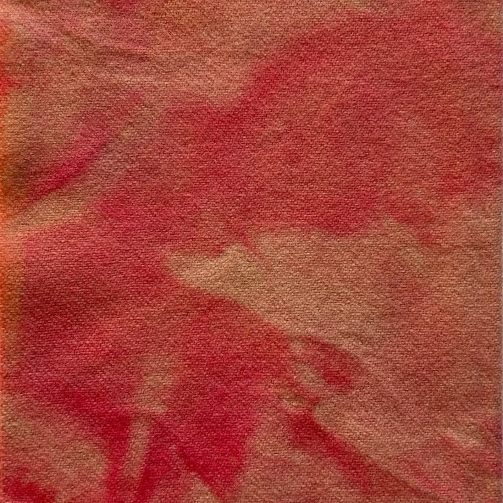 Marbelize Red - Colorama Hand Dyed Wool - Offered by HoneyBee Hive Rug Hooking