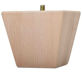 Contemporary Bun Footstool Feet (Set of Four)