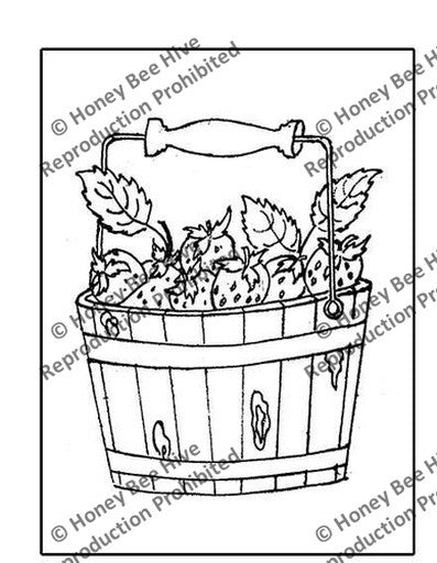 P529: Bucket Of Strawberry, Offered by Honey Bee Hive