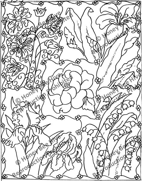 P553: White Flowers, Offered by Honey Bee Hive