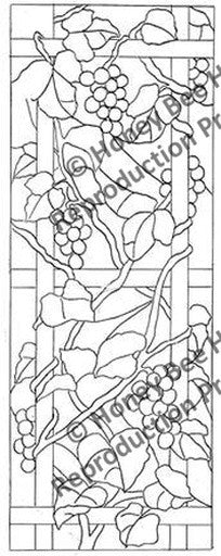 P656: Stanton Grape Panel, Offered by Honey Bee Hive