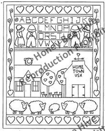 P659: Marie's Sampler, Offered by Honey Bee Hive