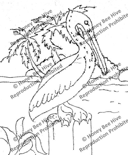 P848: Pelican, Offered by Honey Bee Hive