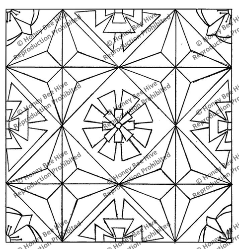 PT541: Tic Tac Toe, Designed by Pearl McGown & Jane McGown Flynn