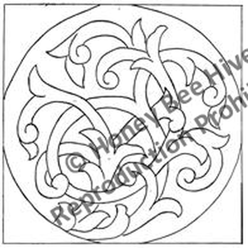 PT572: Twisted Scroll, Designed by Jane McGown Flynn