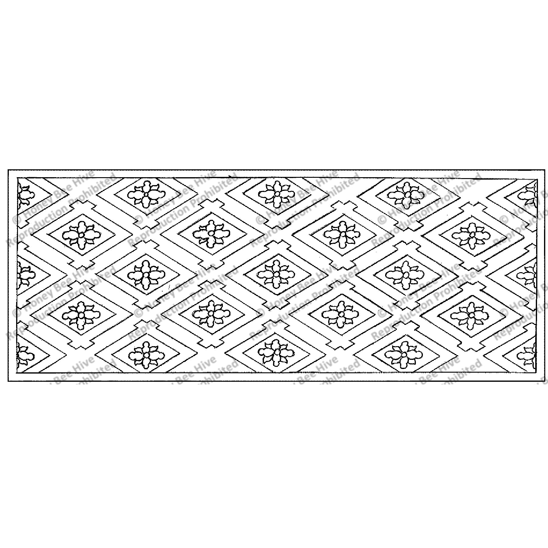 Empire Needlepoint, rug hooking pattern
