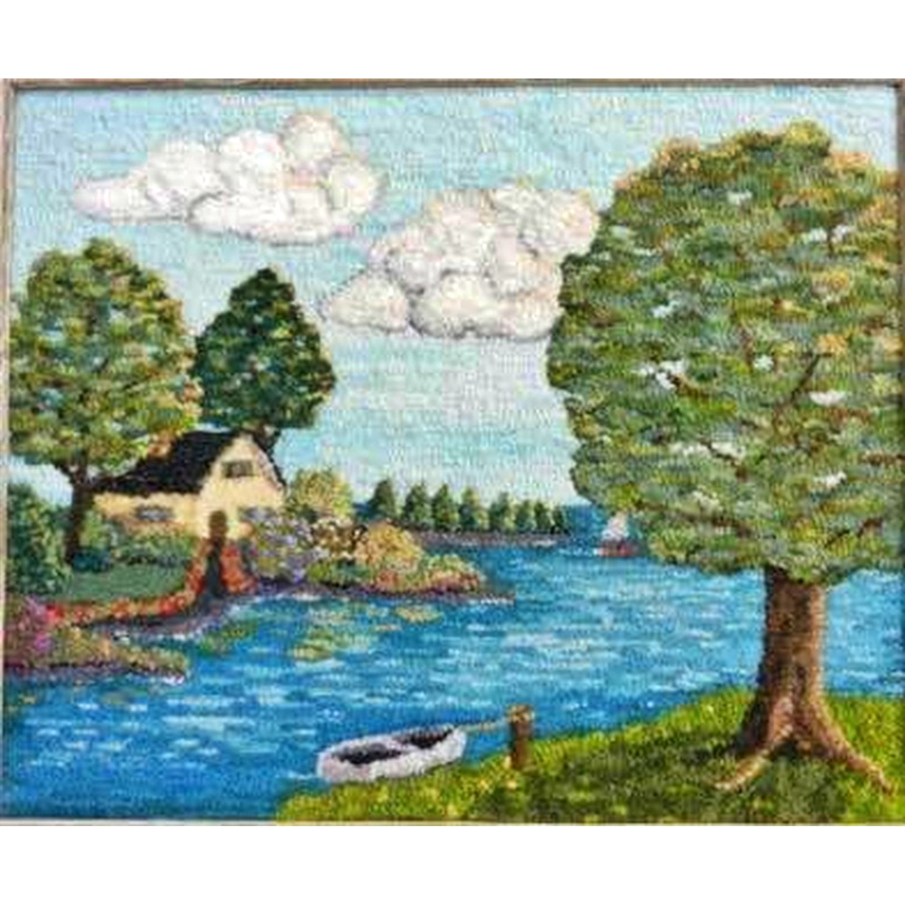 Summer Completed Hooked Rugs