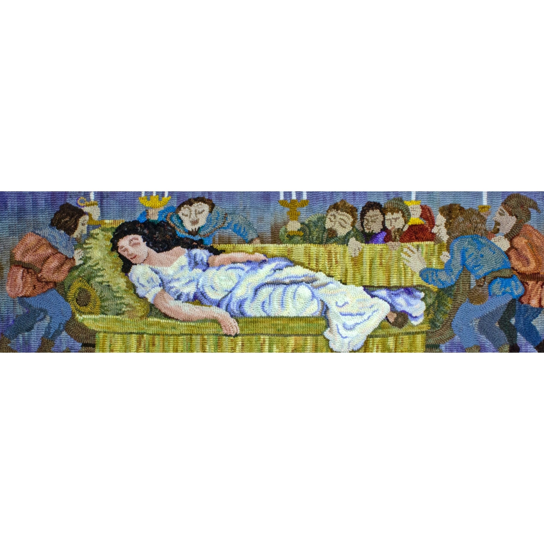 Completed Hooked Rugs  from The Golden Age of Fairy Tales
