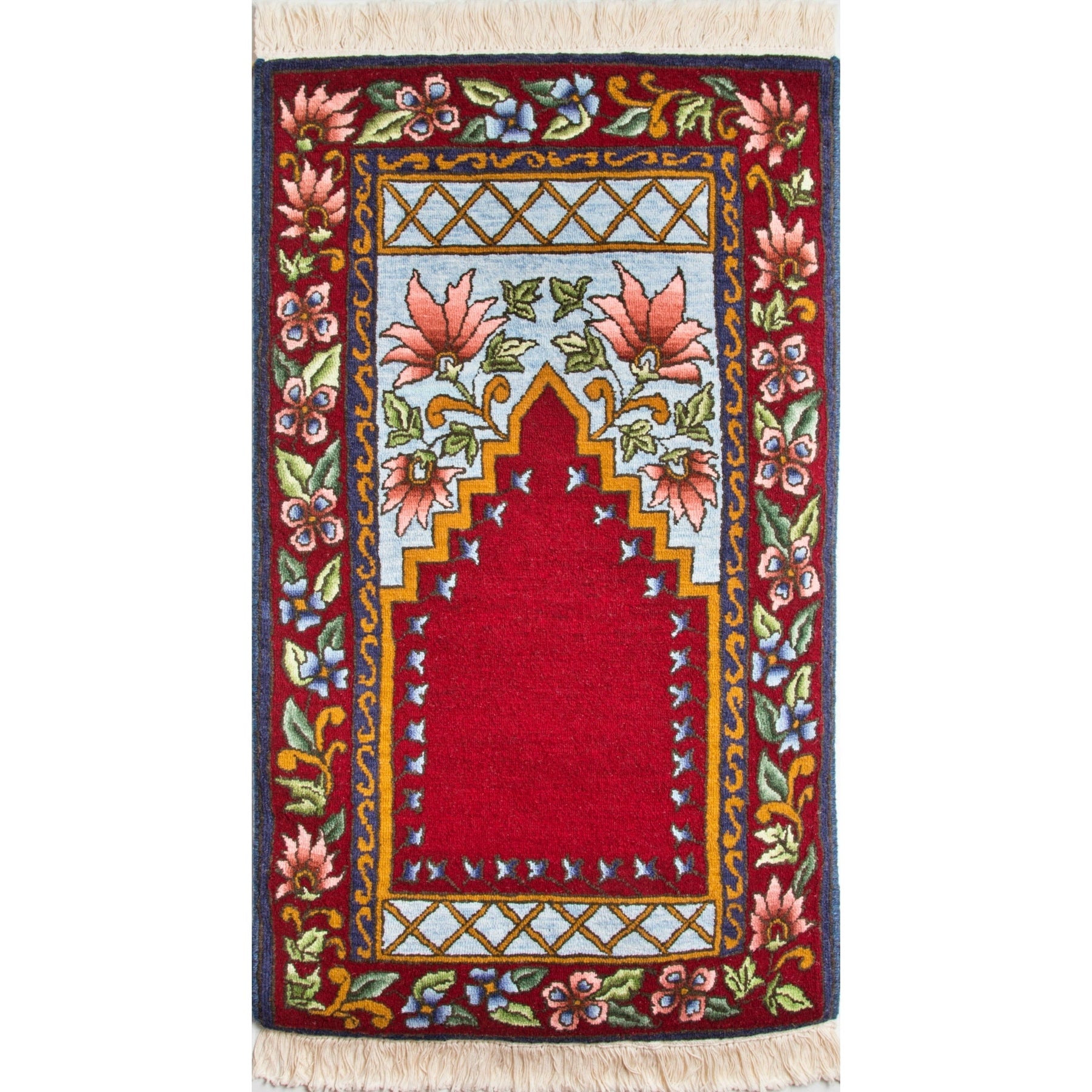 Charity Prayer, rug hooked by Elizabeth Ramscar