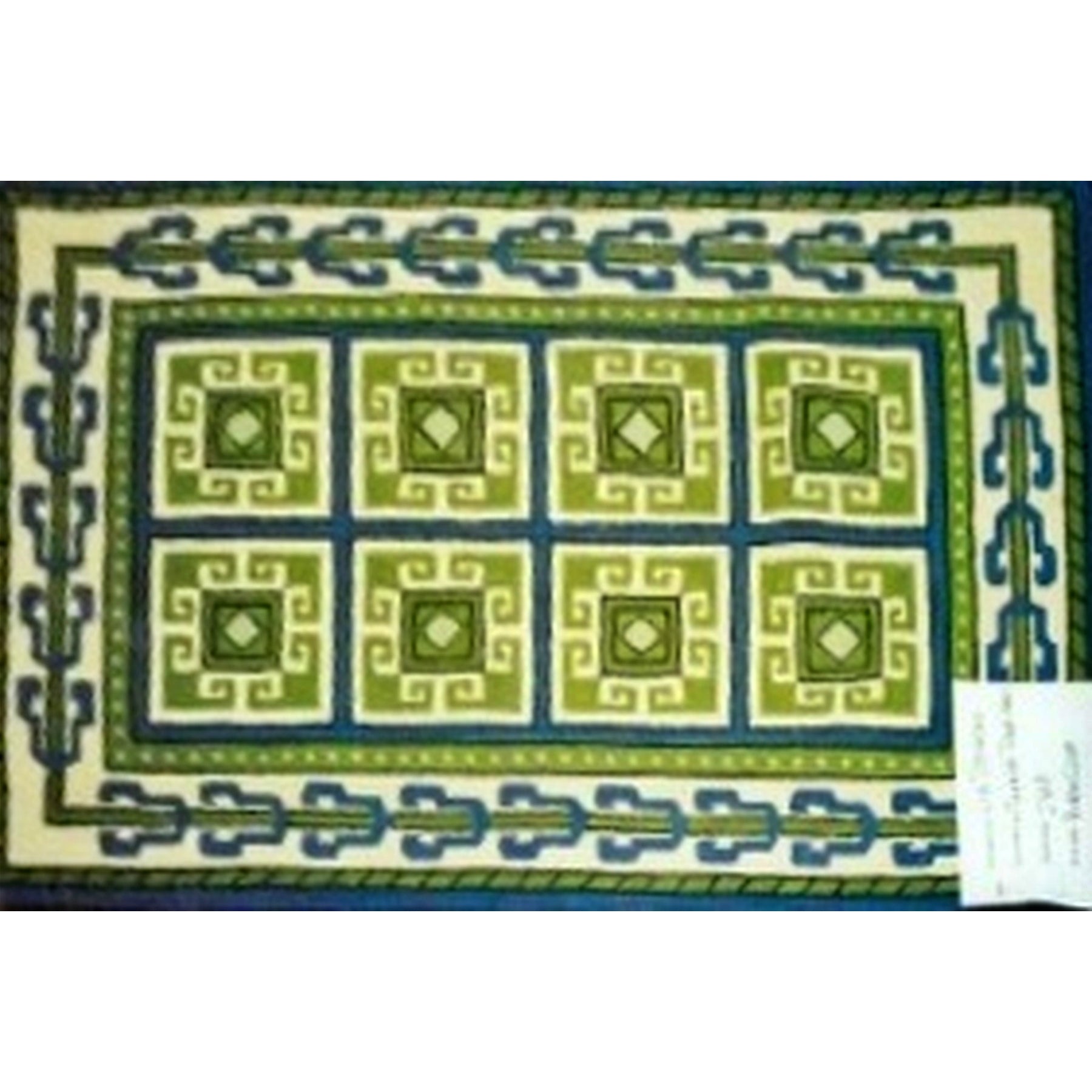 Turkish Tradition, rug hooked by Liz Steadman