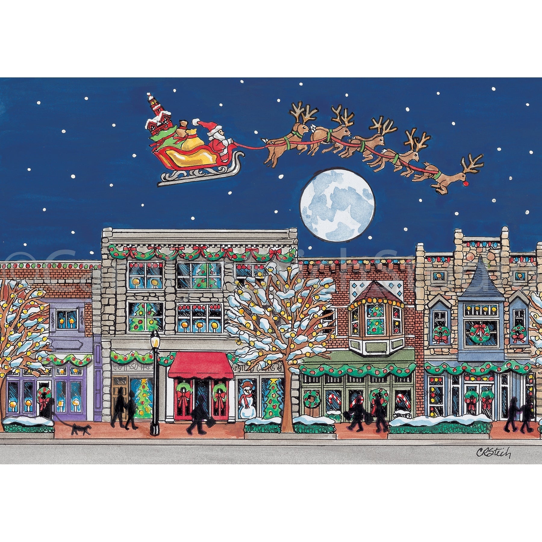 Simple Pleasures, rug hooking pattern