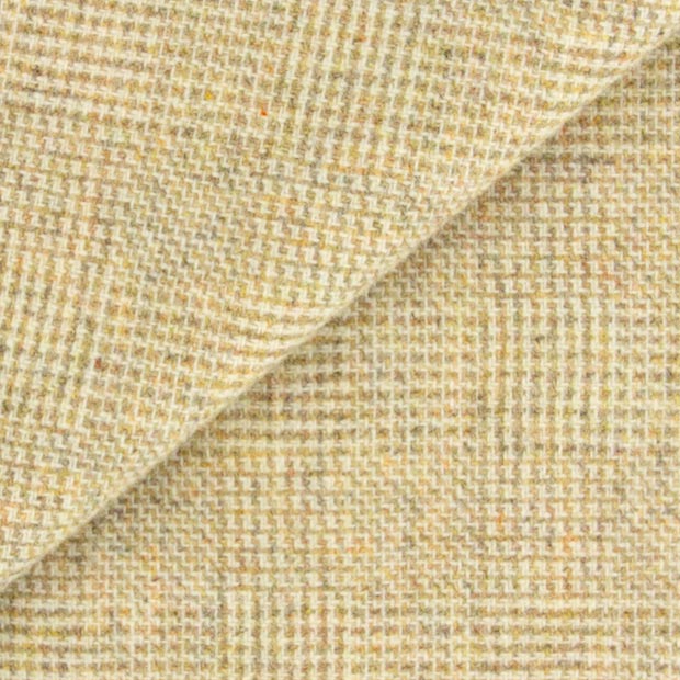 Gold & Natural Glen Plaid (DW11124) - Rug Hooking Wool