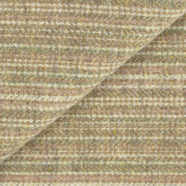 Multi Stripe of Soft Gold & Tans (DW1425) - Rug Hooking Wool