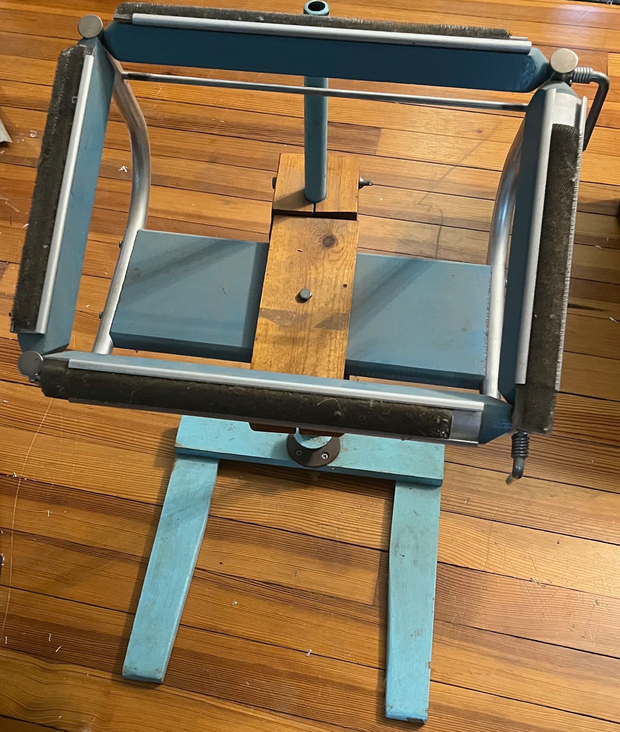 Used Puritan Rug Hooking Frame with Adjustable Stand