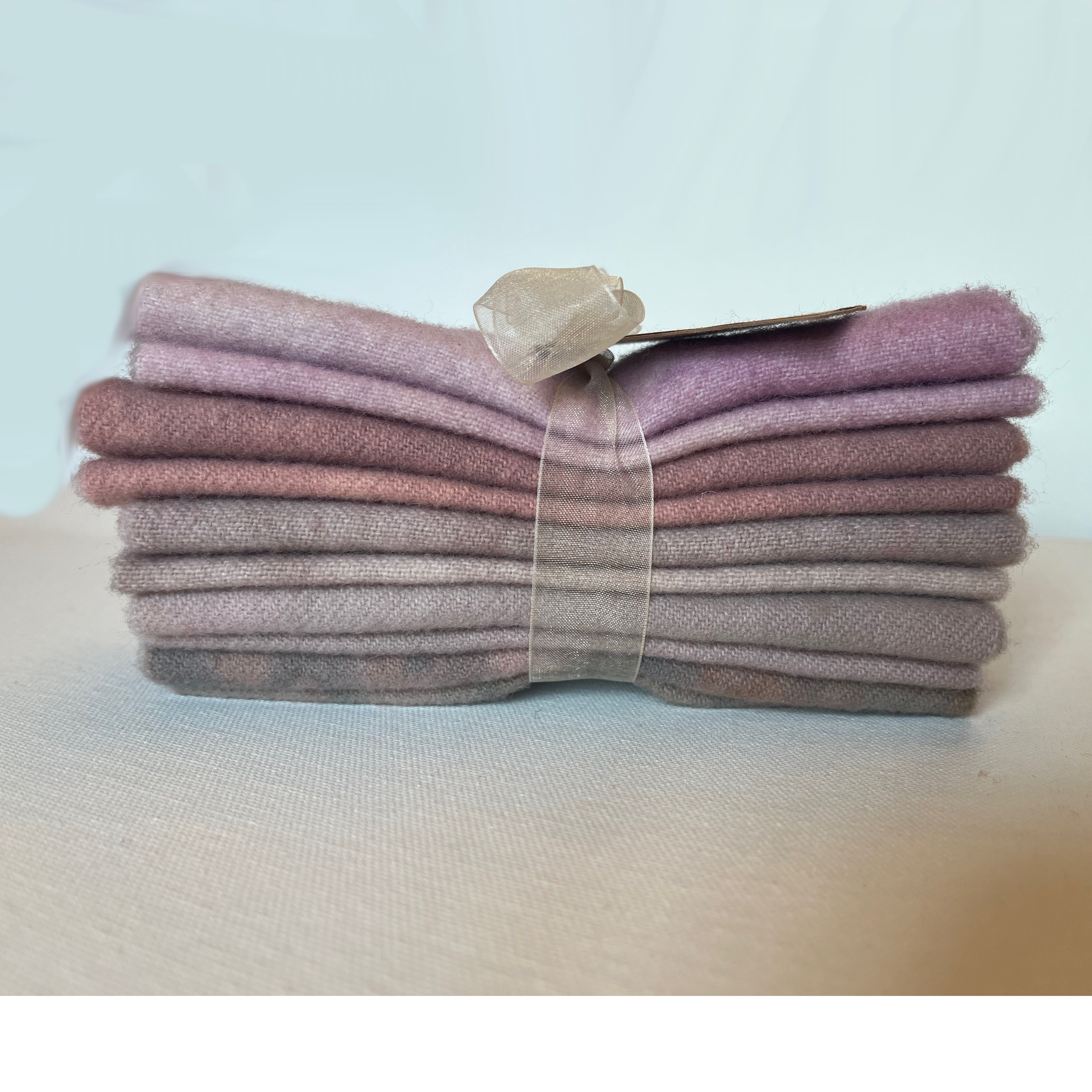 Mauve Pink - Dorr Hand Dyed Bundle - Rug Hooking Wool
