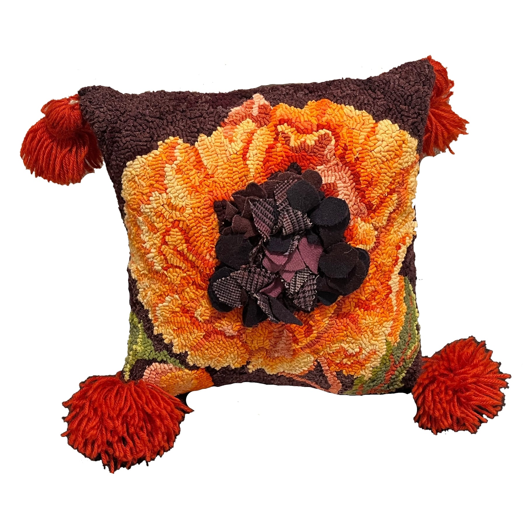 Rug Hooking Pattern: Poppy-A La O'Keefe (P579) | Honey Bee Hive