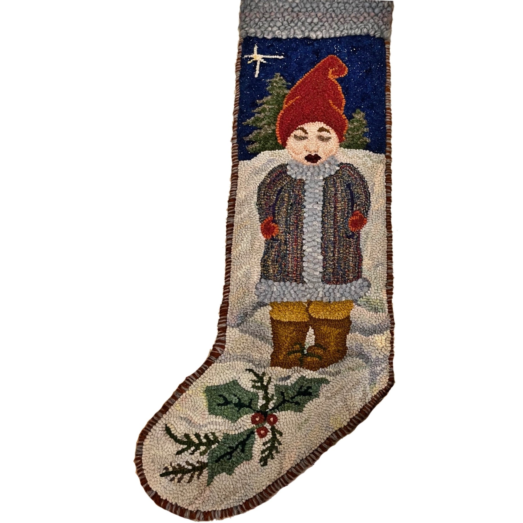 Nisse, rug hooked by Patty Piek-Groth