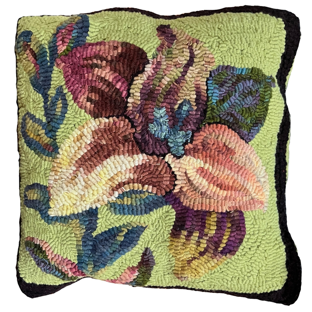 Lilly O'Keefe, rug hooked by Pam Smith