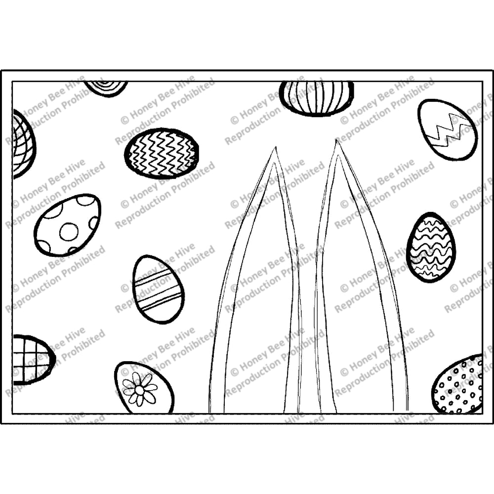 Rug Hooking Pattern: Easter Eggs for Spring (PR1885) | Honey Bee Hive ...